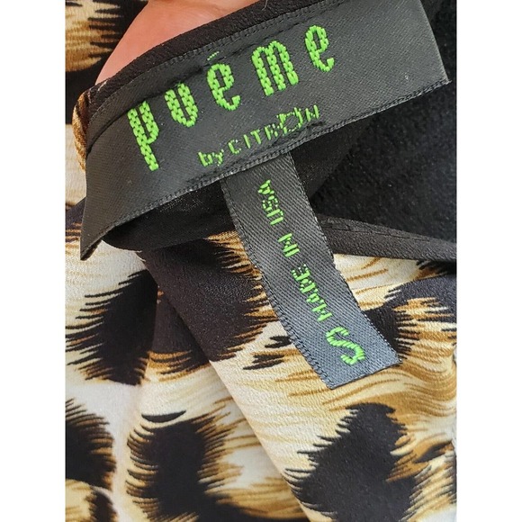 Poeme Women's Multicolor Polyester Long Sleeve Scoop Neck Pullover Blouse Size S - Picture 7 of 9